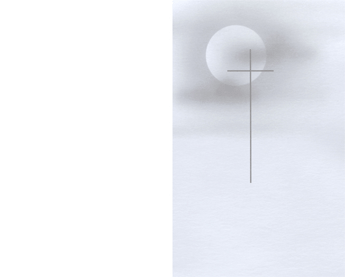 SE TA Mond im Nebel - Karte: 185 mm x 230 mm, hochweiß, Motiv - Hülle: 120 mm x 191 mm, hochweiß, mit Seidenfutter