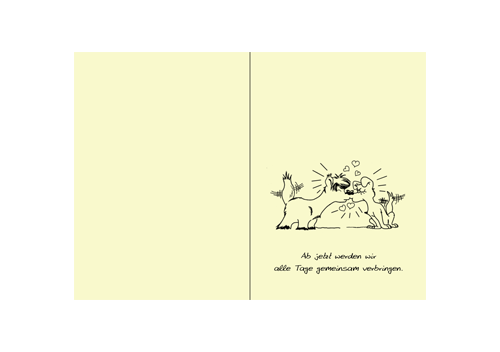 Karte, Paperado, B6, 220g/m², chamois - Hülle, B6, chamois, mit Seidenfutter