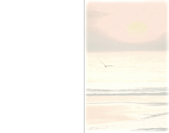 SE TZ Sonnenuntergang farbig - Karte: 110 mm x 140 mm, edel-weiß, Motiv